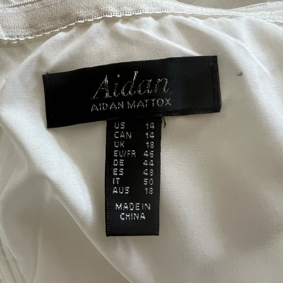 Aidan by Aidan Mattox Halter Midi Dress - Picture 15 of 16